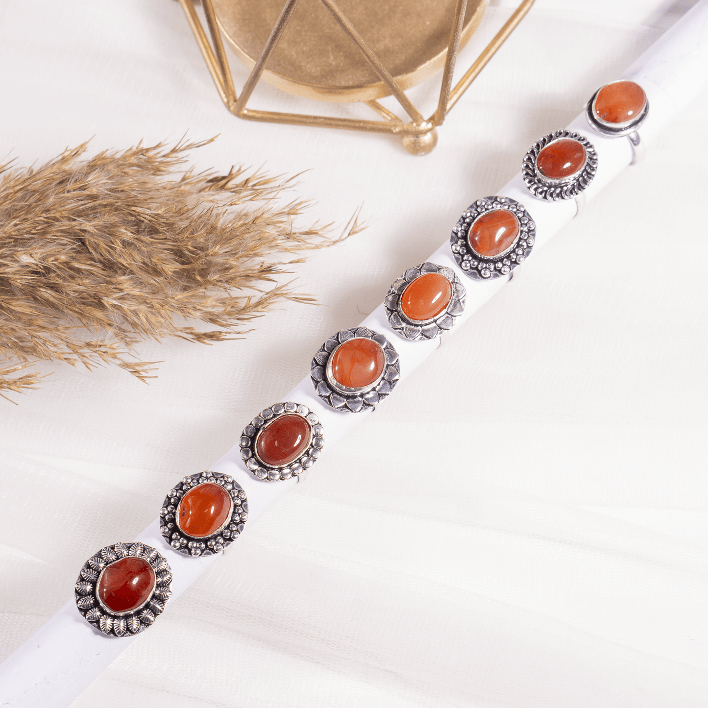 Carnelian Ring | Adjustable Ring | Gemstone Ring  | Boho Ring | Gemstone Ring