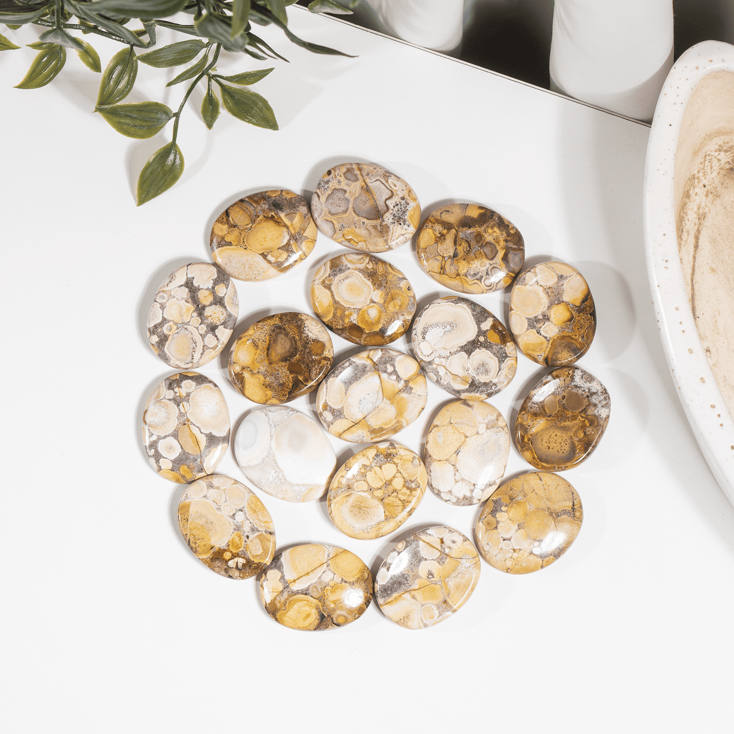 Conglomerate Worry Stones