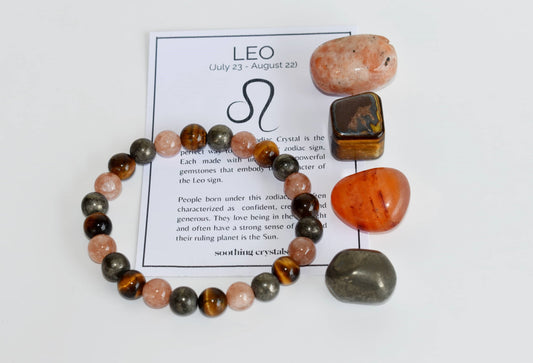 LEO Zodiac Crystal Kit