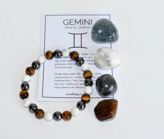 GEMINI Zodiac Crystal Kit