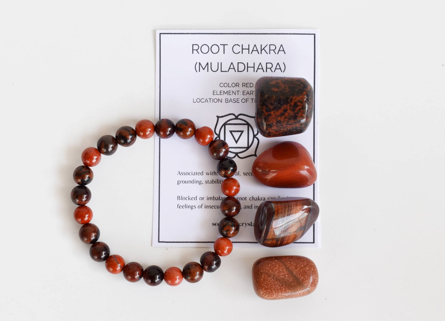 ROOT Chakra Crystals Kit
