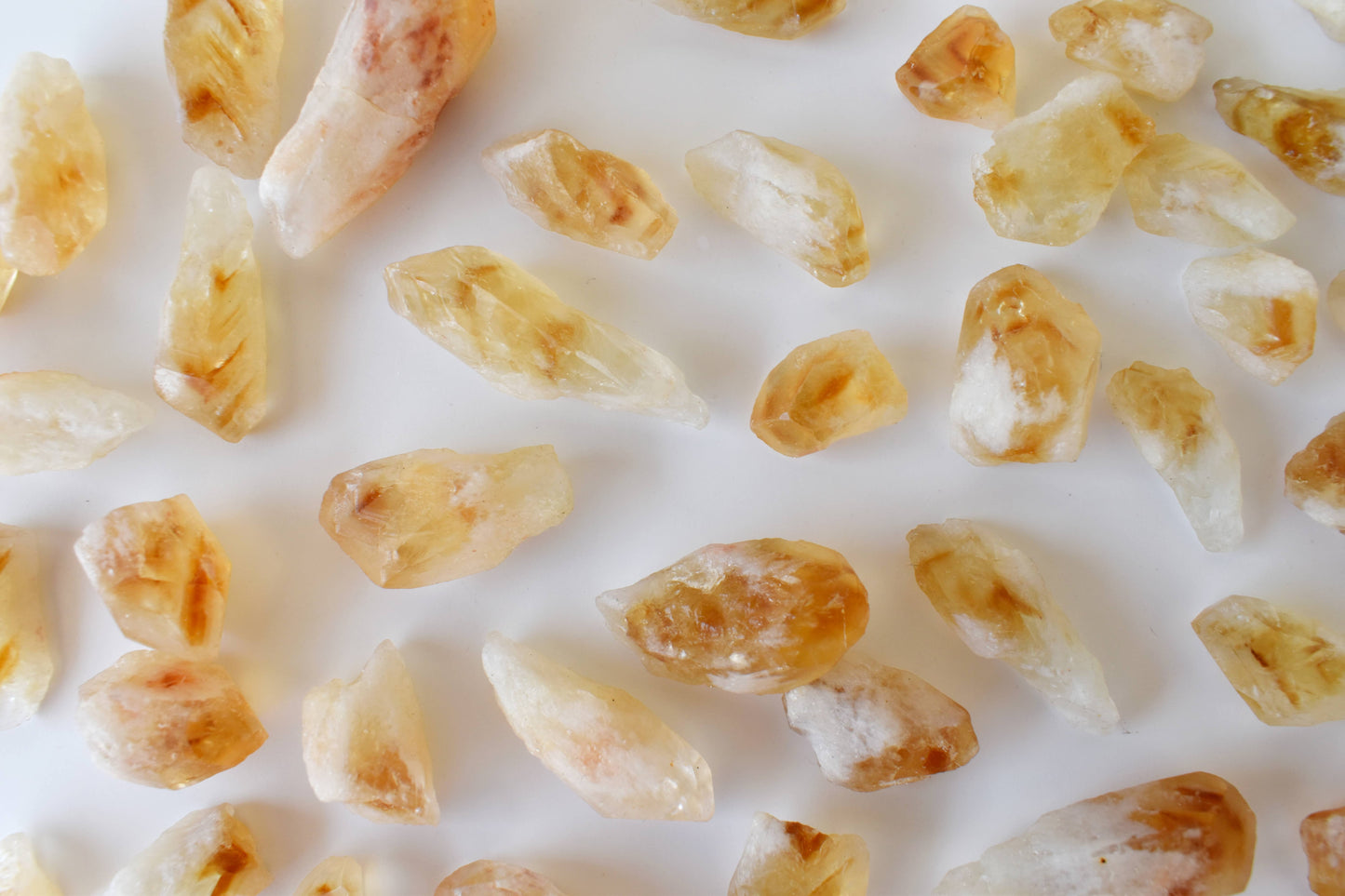 1kg Citrine Natural Points Small (55-57Pcs)