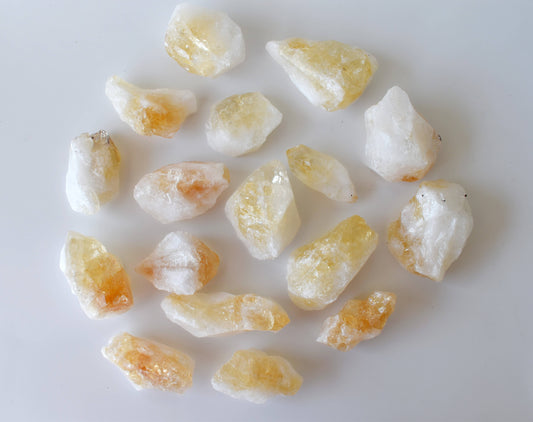 1kg Citrine Natural Points Large (12-14Pcs)