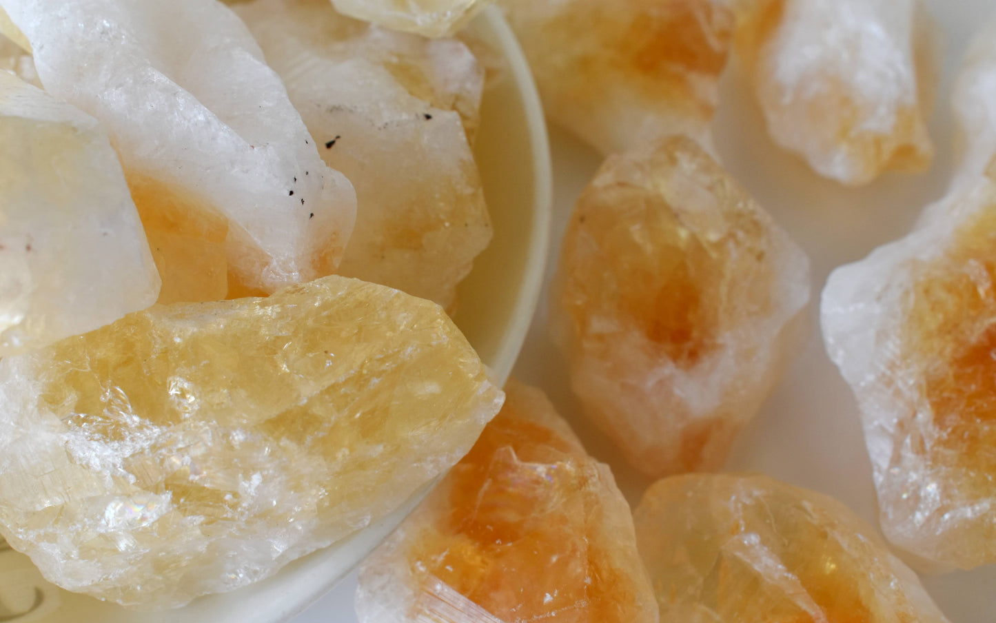 1kg Citrine Natural Points Large (12-14Pcs)