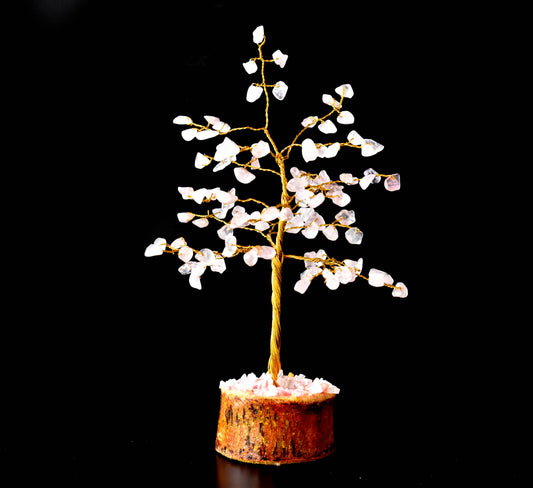 Rose Quartz Crystal Tree