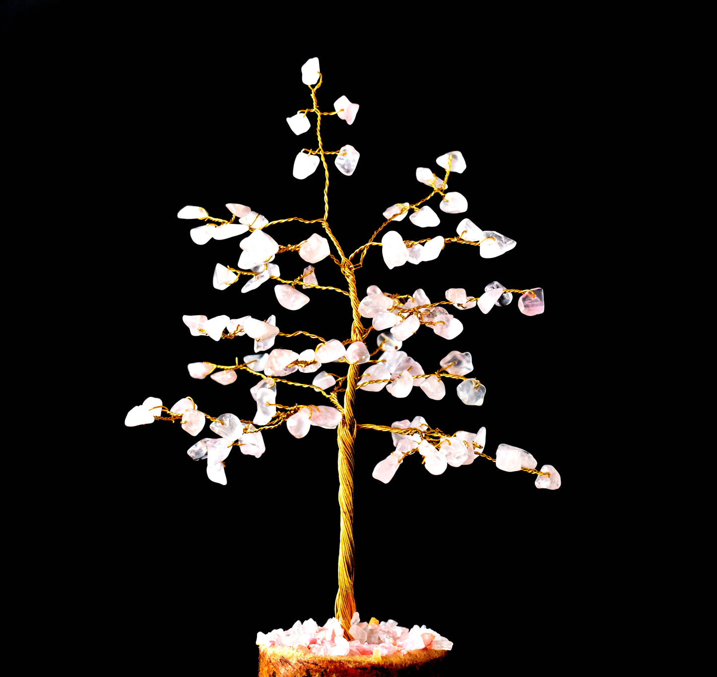 Rose Quartz Crystal Tree