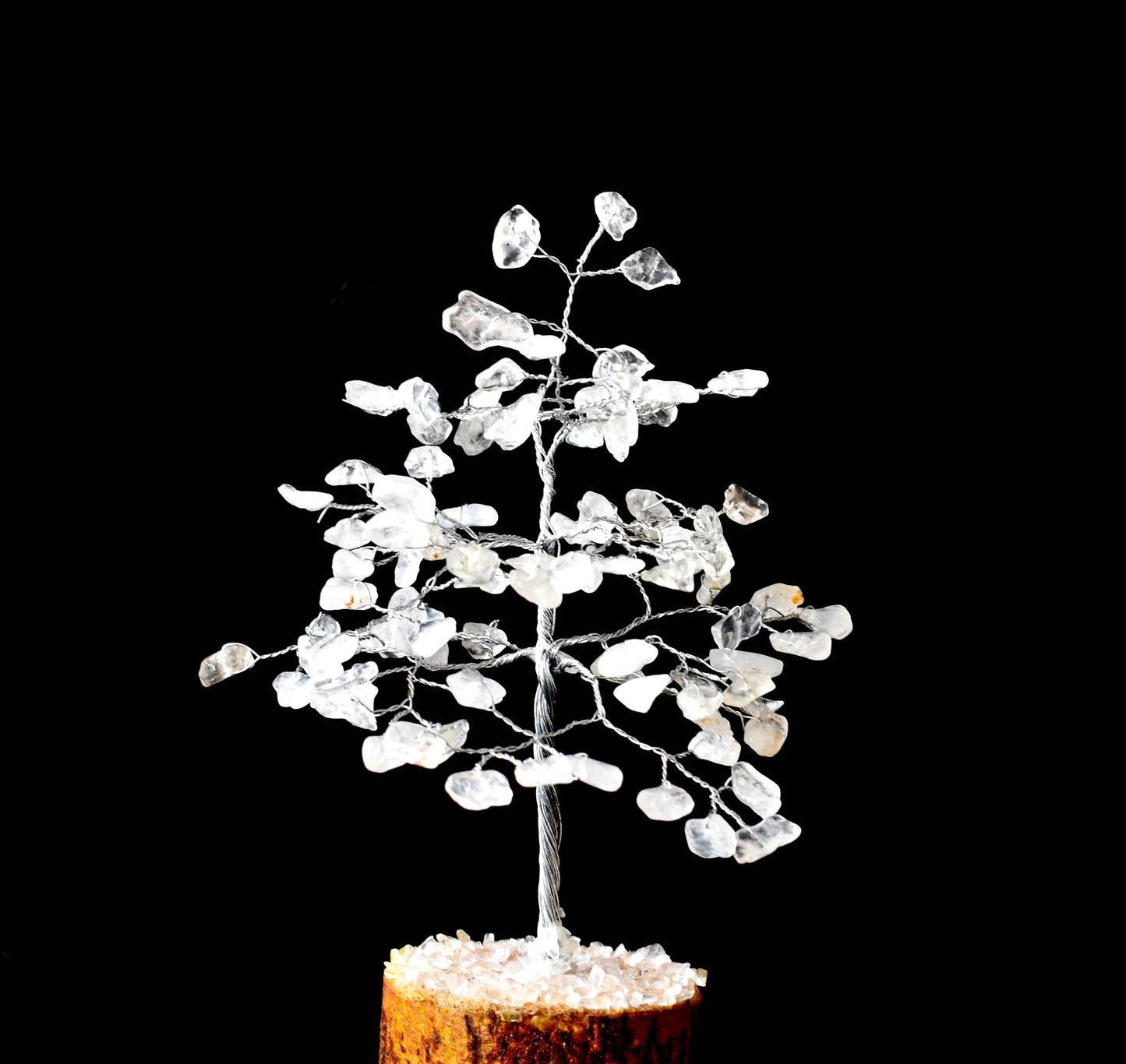 Clear Crystal Quartz Tree