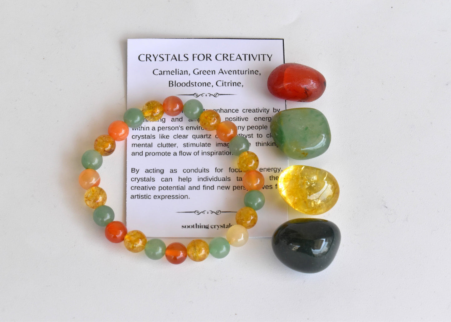 Energizes CREATIVITY Crystal Kits.
