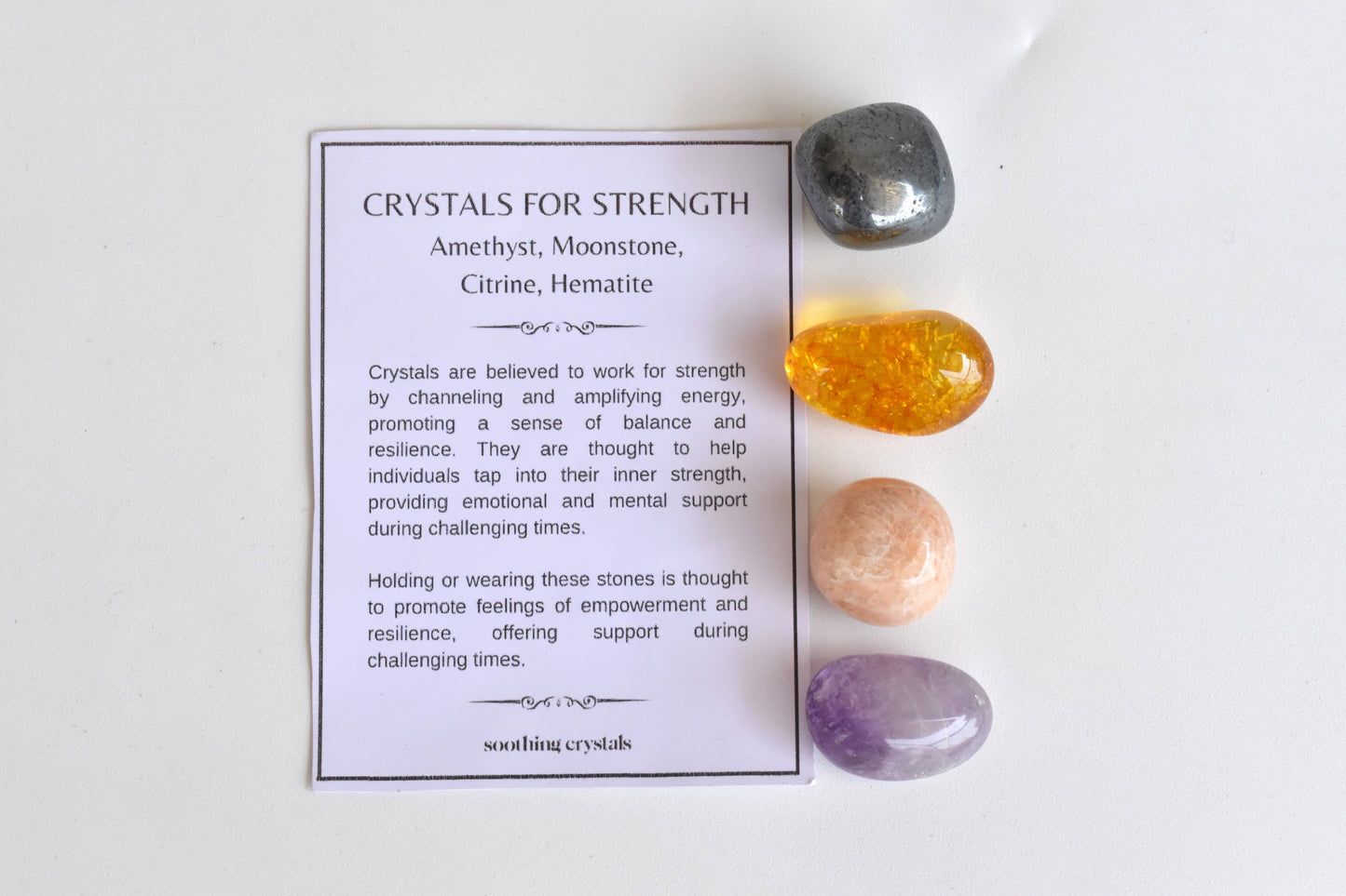 Enhances STRENGTH Crystal Kits