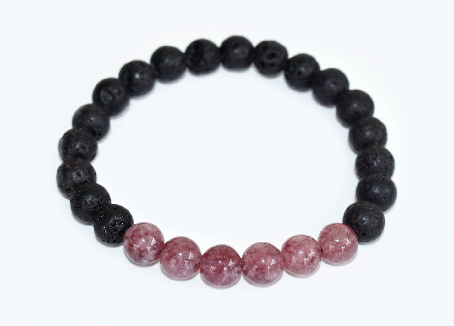 Lava with Pink Tourmaline Diffuser
