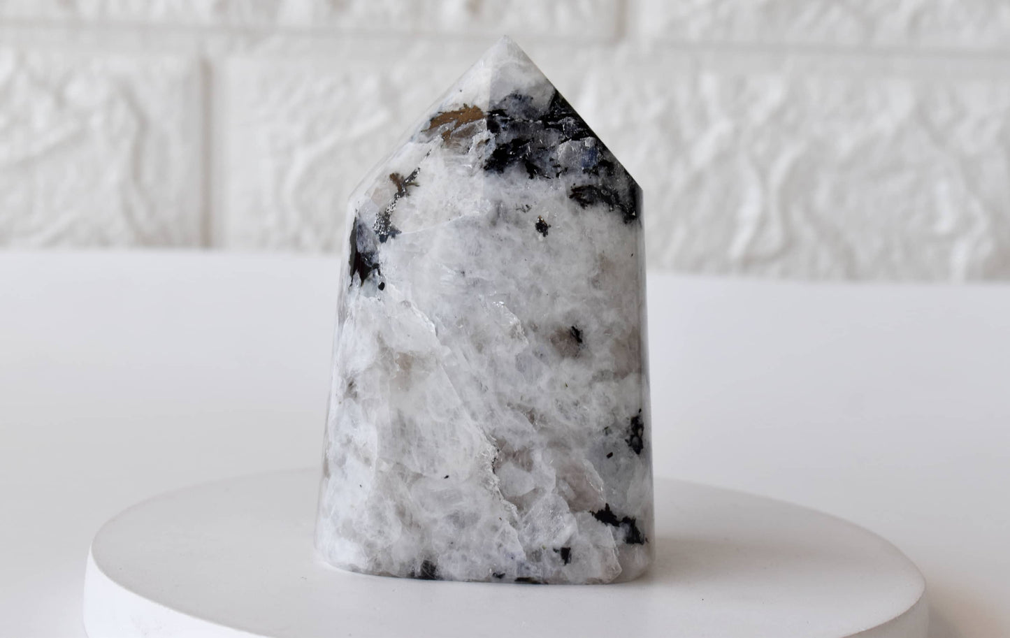 1kg Rainbow Moonstone Crystal Polished Point (2-4Pcs)