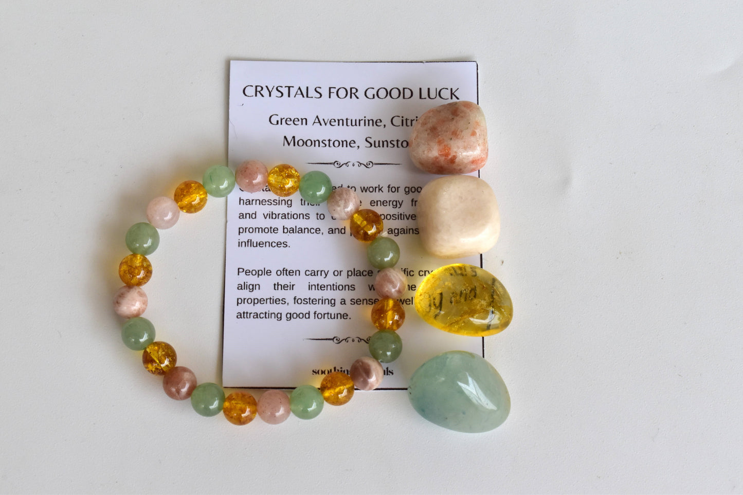 Bringing GOOD LUCK Crystal Kits