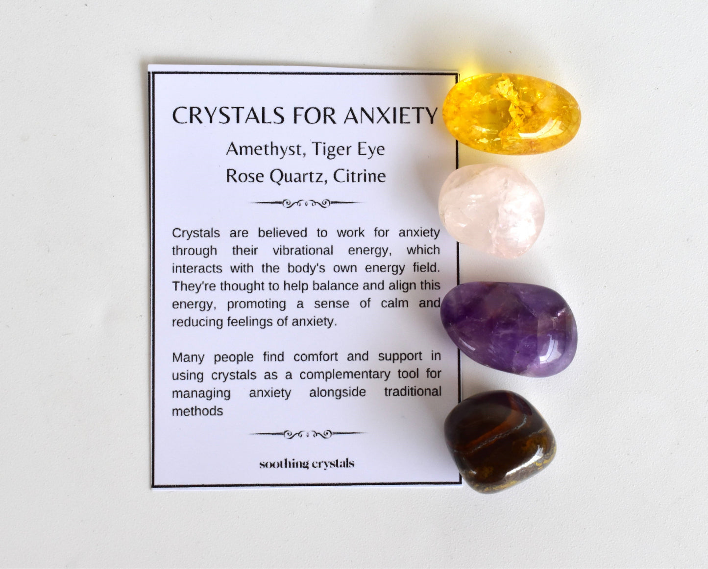 Calming ANXIETY Crystal Kits