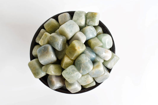 1Kg Aquamarine Tumbled Stones