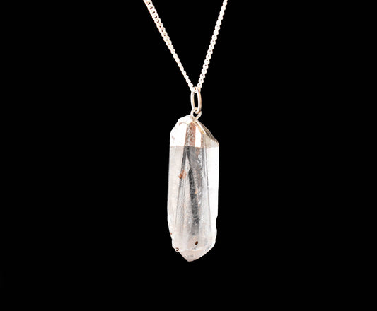 Clear Quartz Rough Stone Pendants