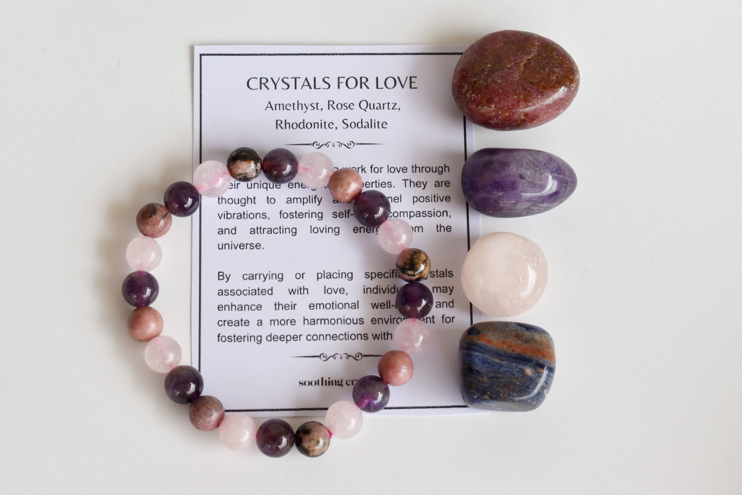 LOVE Intention Crystals Kit.