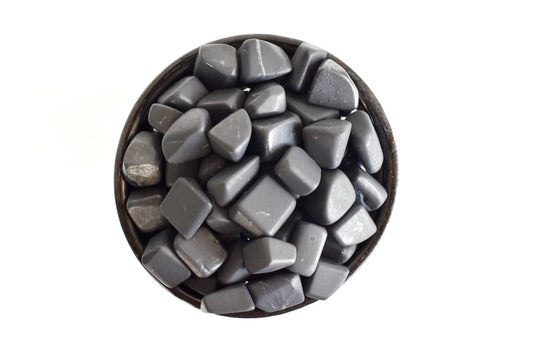 1Kg Black Shungite Tumbled Stones