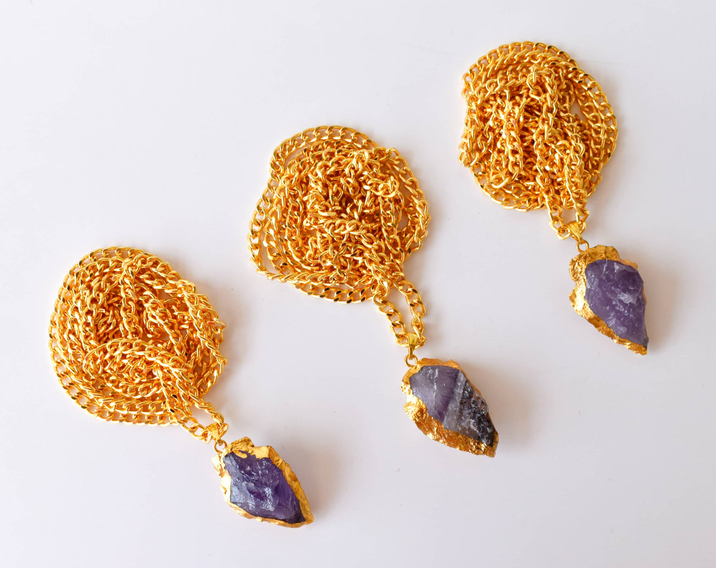 Amethyst Arrowhead Pendant