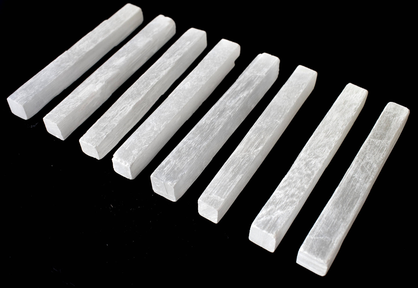 4" Selenite Healing Logs Selenite Sticks, Crystal Log Gemstone