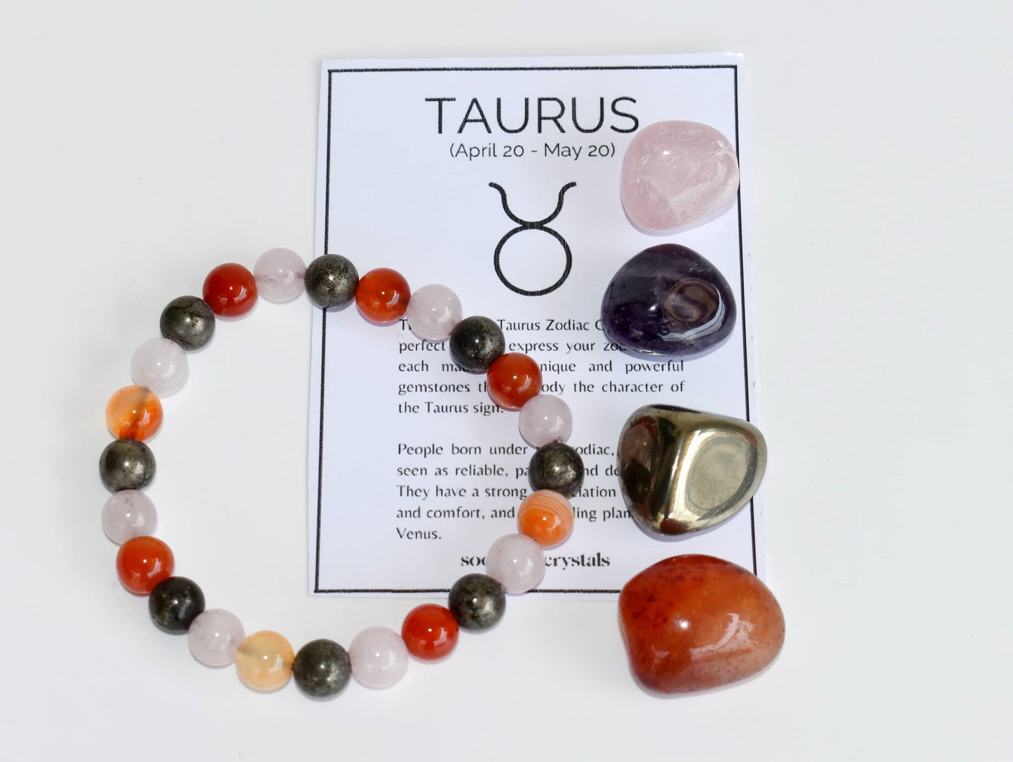 TAURUS Zodiac Crystal Kit