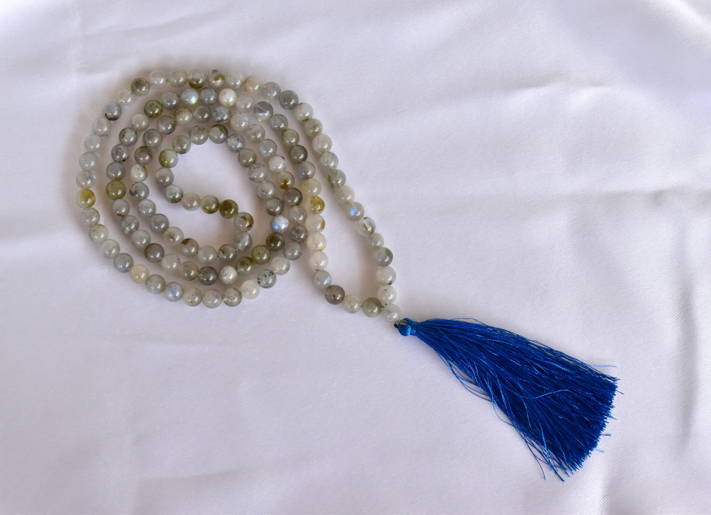 108 Labradorite Beads Prayer Mala