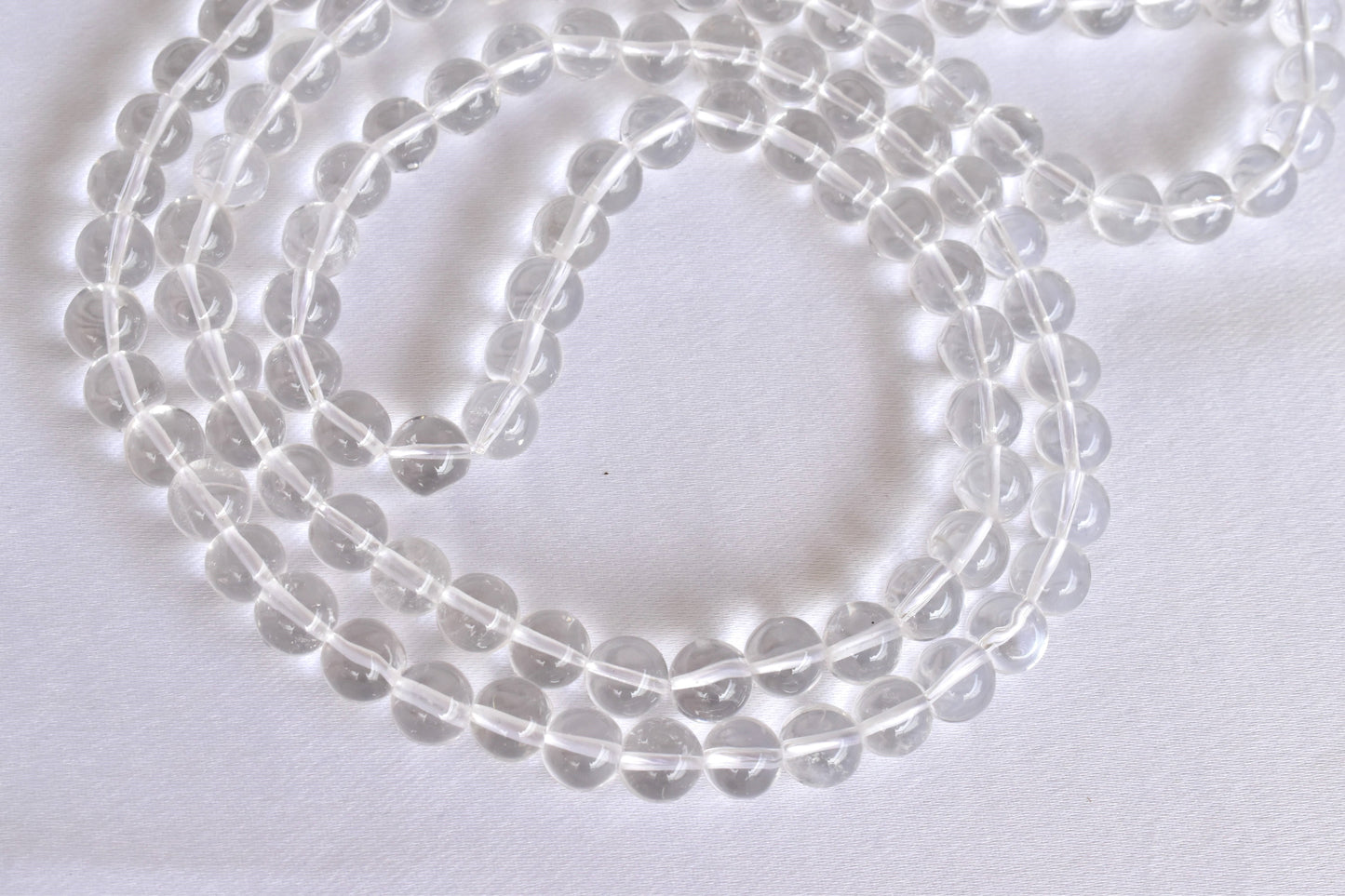 108 Bead Crystal Quartz Prayer Mala