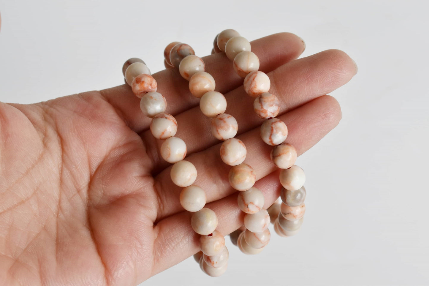 Red Picasso Jasper Gemstone Bracelet