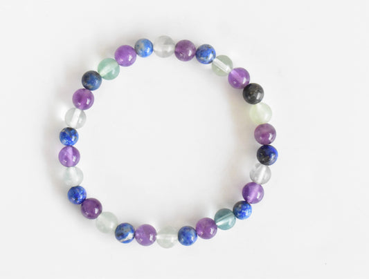 Personal Development Crystal Bracelets.