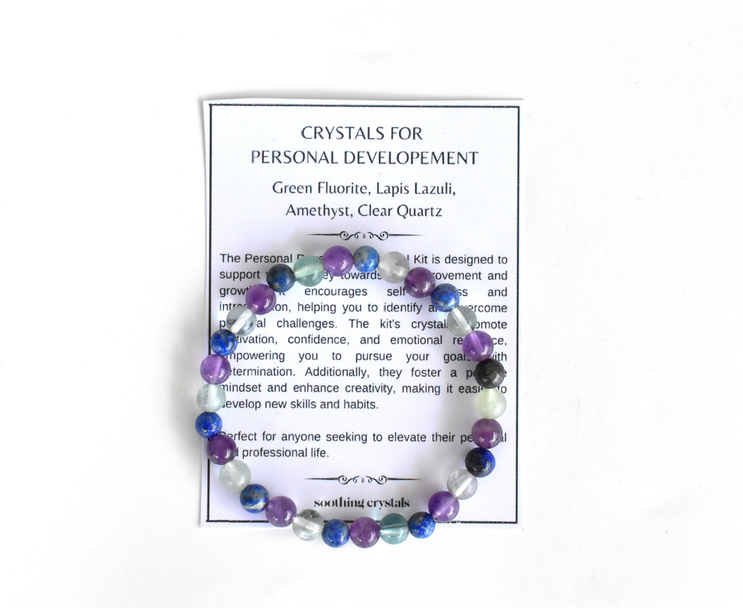 Personal Development Crystal Kits.