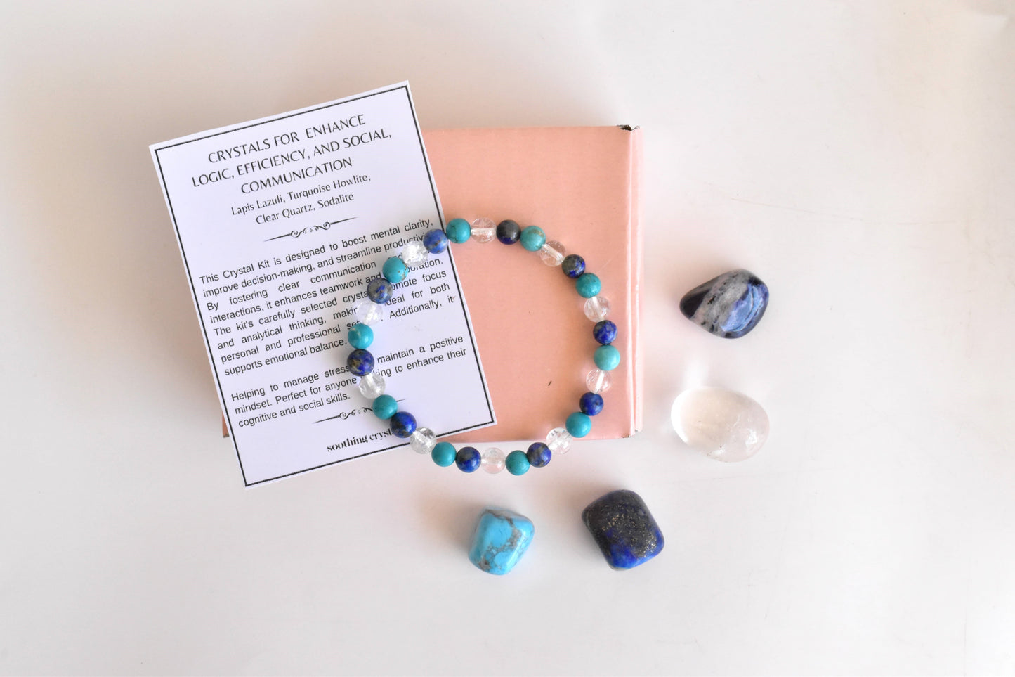 Enhance Logic, Efficiency, & Social, Communication Crystal Kits
