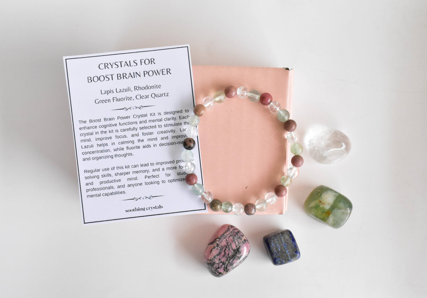 Boost Brain Power PACK Crystal Kits