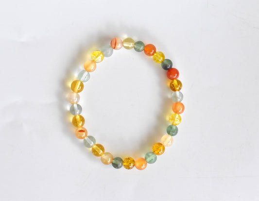 Focus and Concentration Crystal Bracelets.