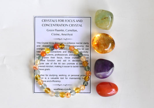 Focus and Concentration Crystal Kits