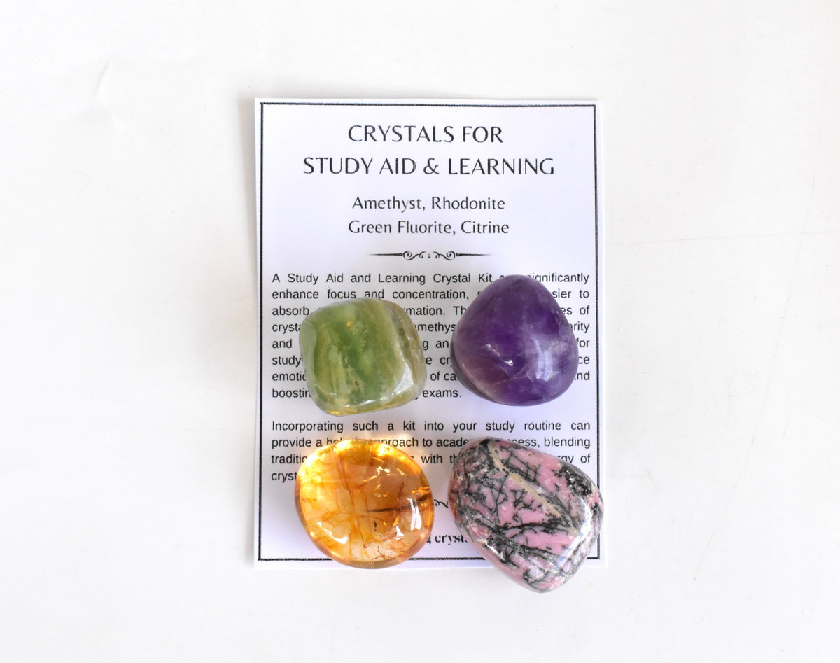 Study Aid and Learning Crystal Kits
