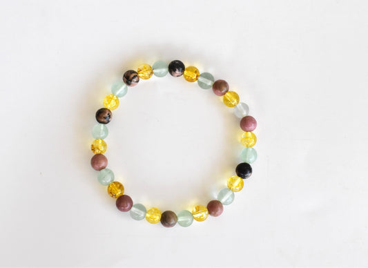 Study Aid and Learning Crystal Bracelets.