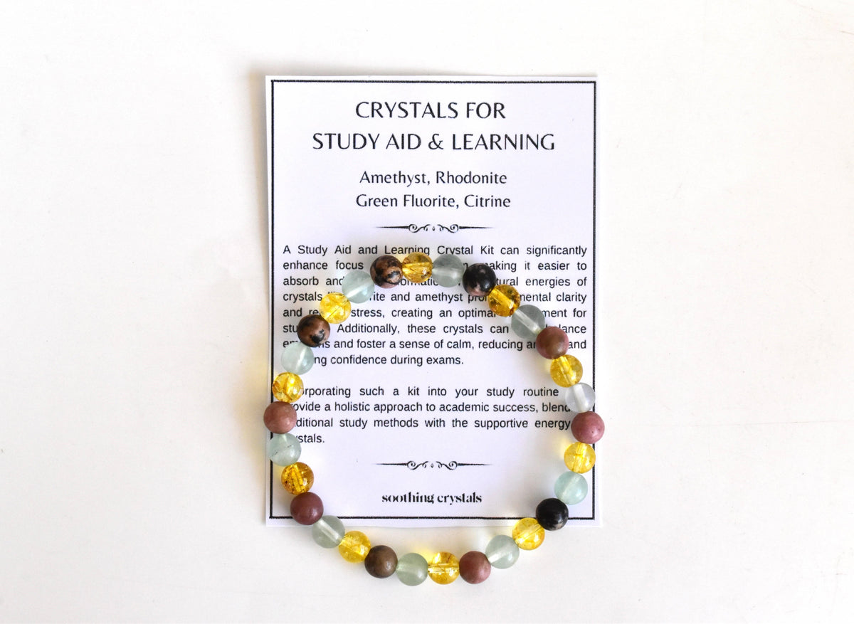 Study Aid and Learning Crystal Kits