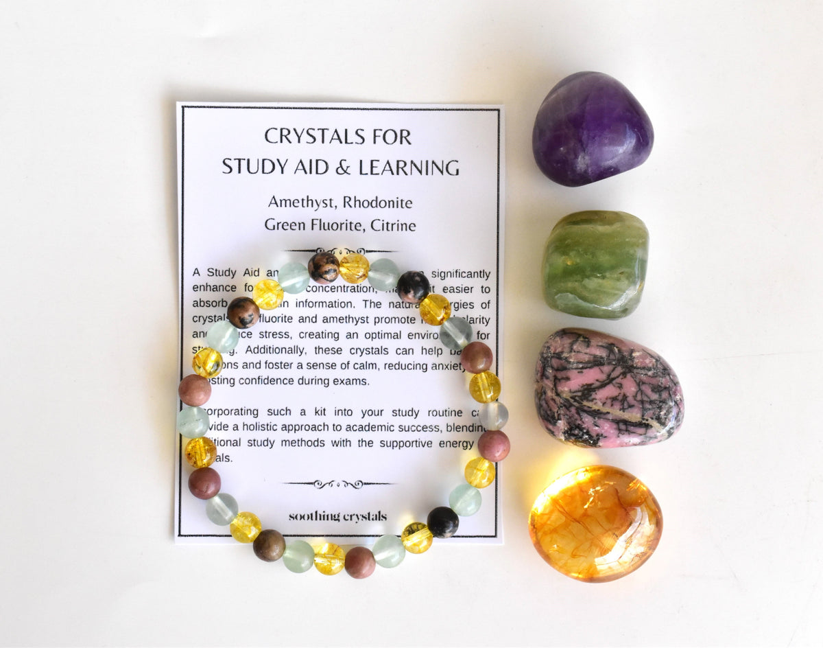 Study Aid and Learning Crystal Kits