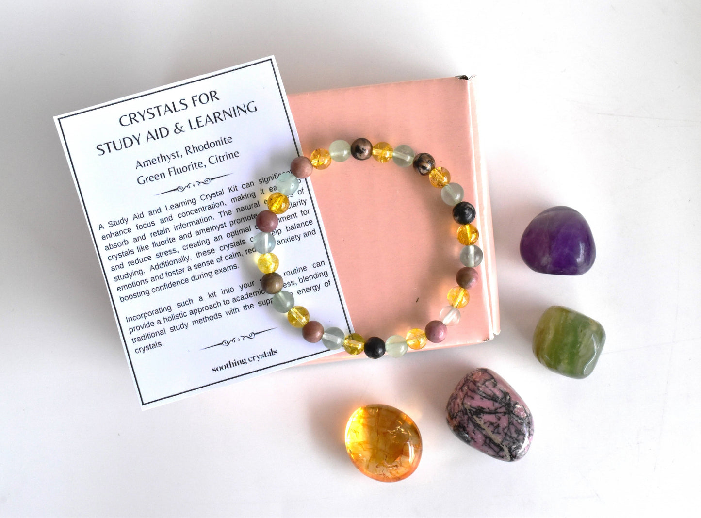 Study Aid and Learning Crystal Kits