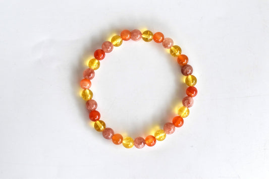 Motivation And Energy Crystal Bracelets.