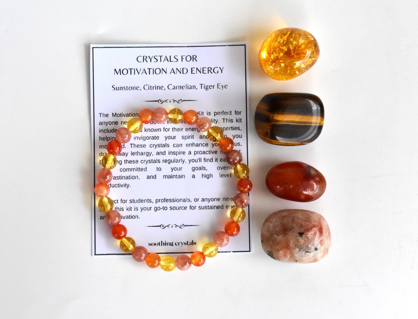 Motivation And Energy Crystal Kits.
