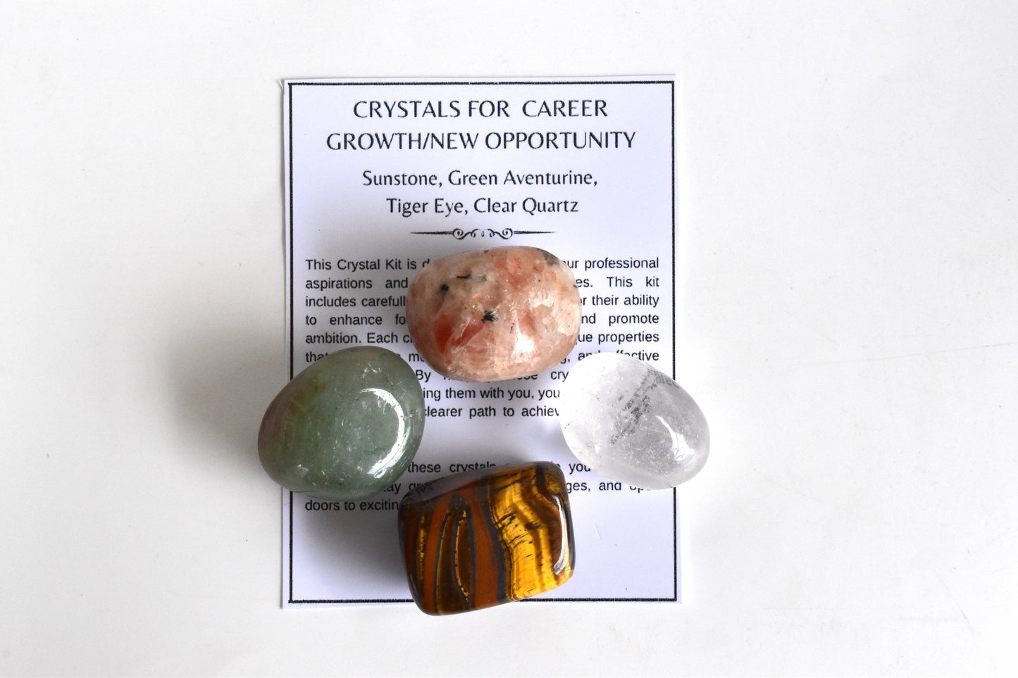 CAREER GROWTH/new OPPORTUNITY Crystal Kits