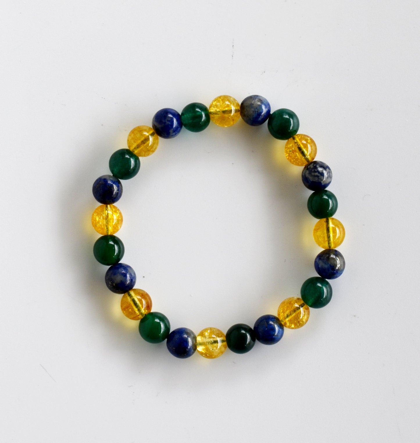 HAPPINESS Crystal Bracelet, Healing  Gemstone Bracelet