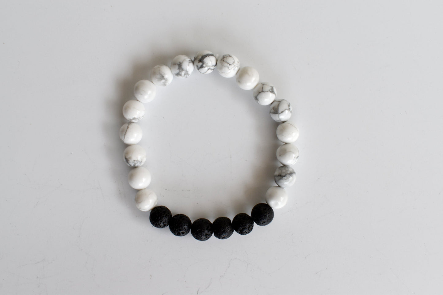 Howlite Diffuser Bracelet