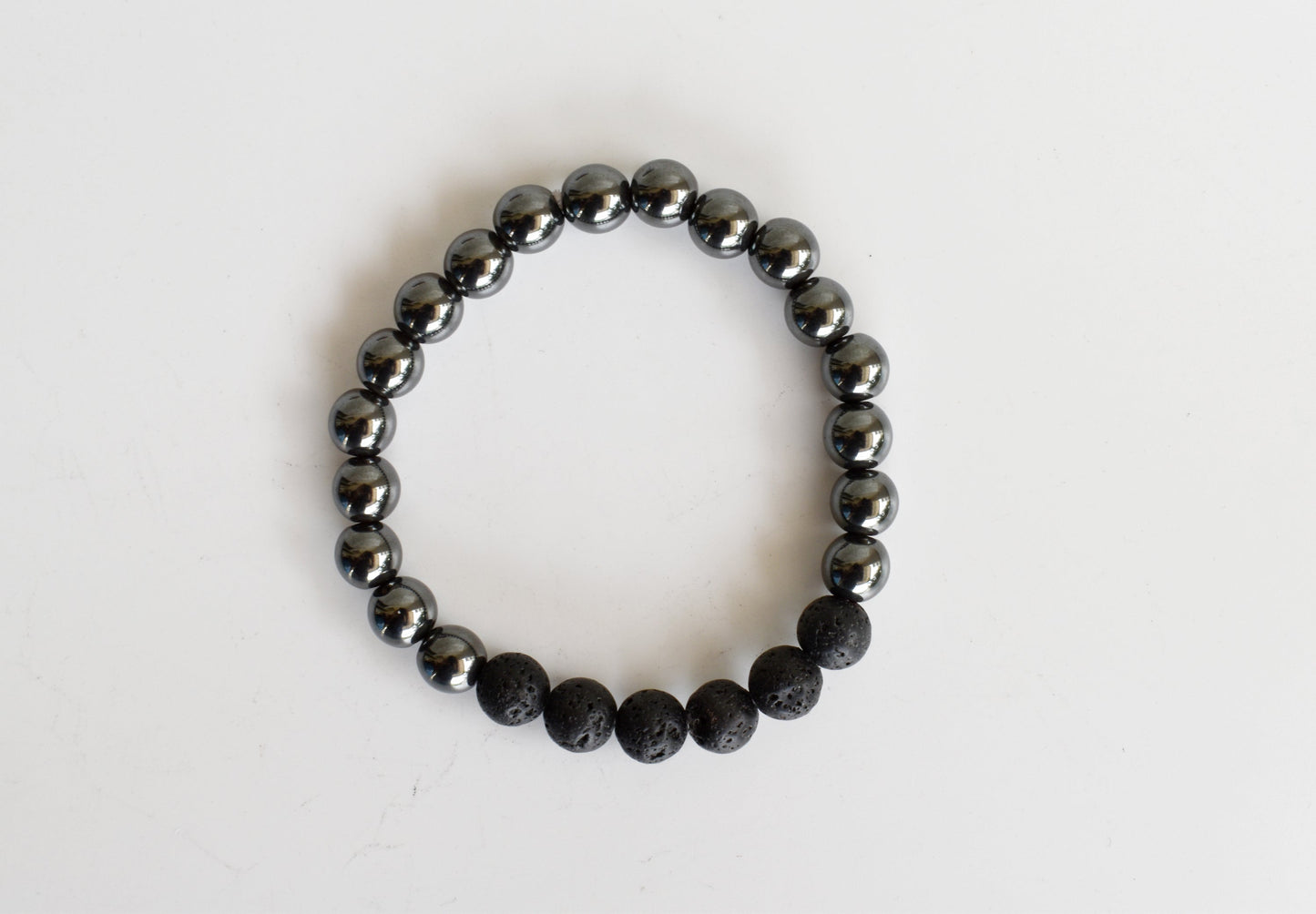 Hematite Diffuser Bracelet