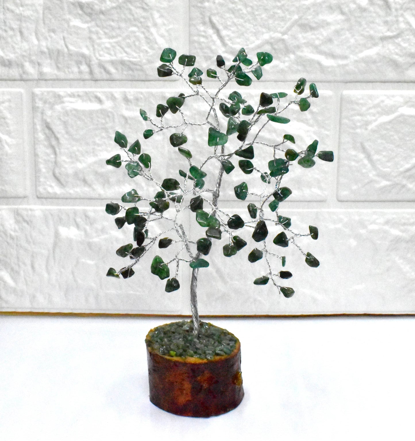 Green Jade Crystal Tree
