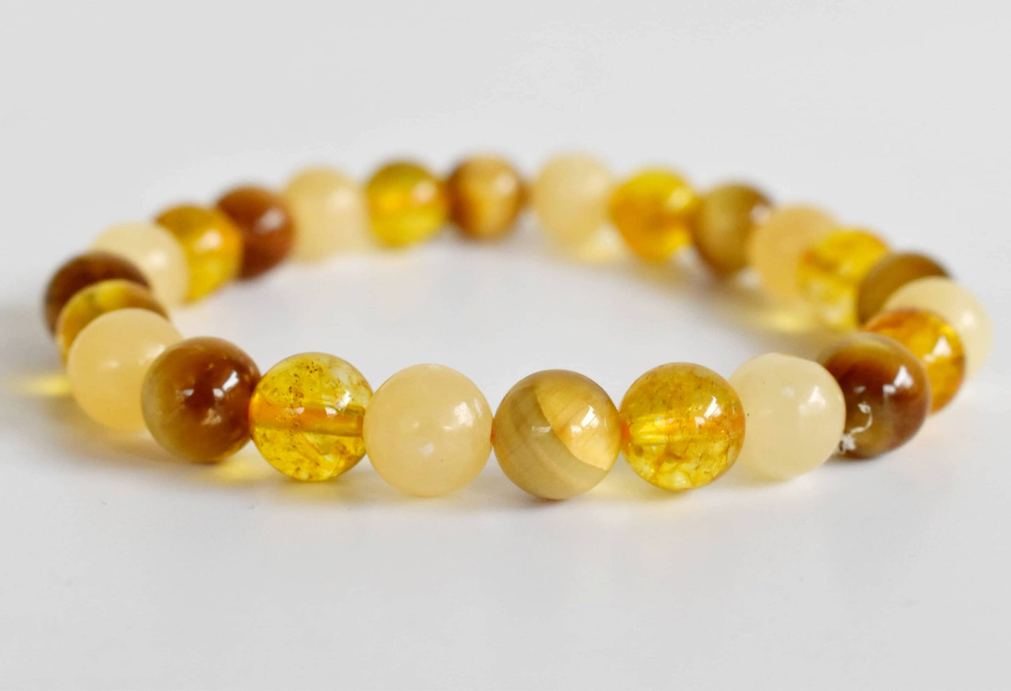 SOLAR PLEXUS Chakra Gemstone Bracelet