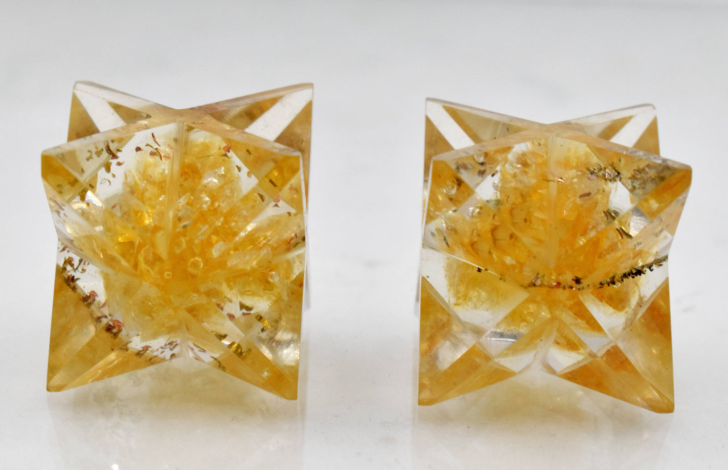 Orgone Citrine Merkaba Stars