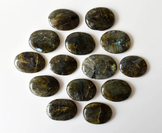Polished Labradorite Flat Stones