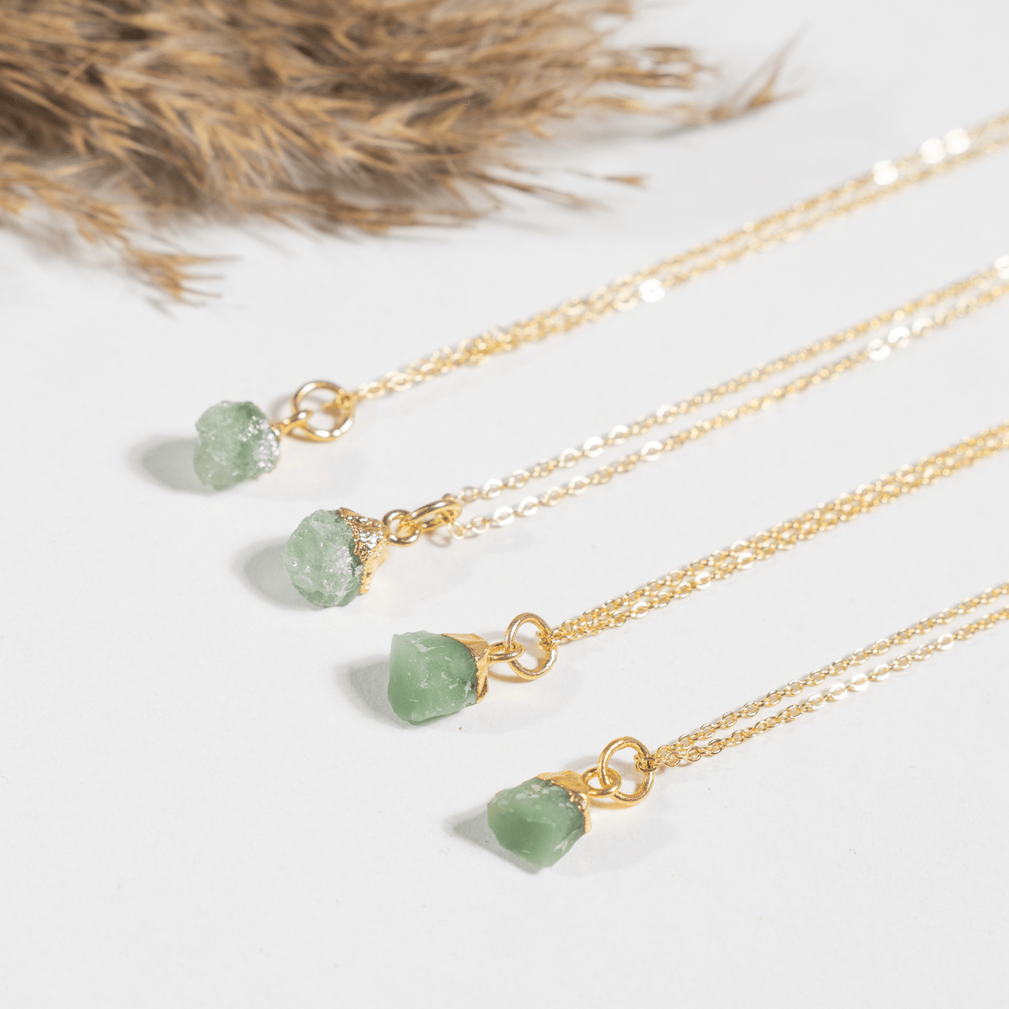 Raw Green Aventurine Crystal Pendant | Natural Gemstone Jewelry | Gemstone Pendant | Healing Crystal Pendant