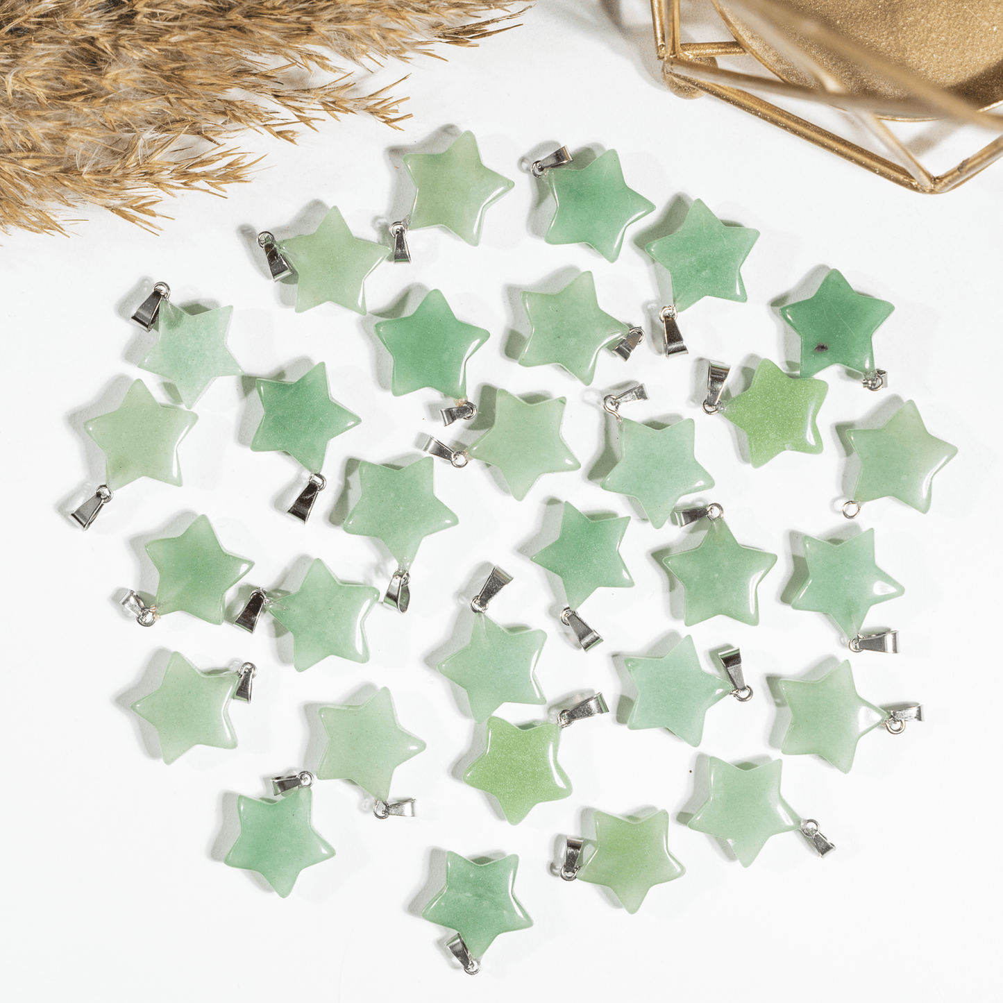 Green Aventurine Crystal Pendant Jewelry | Natural Gemstone Pendant | Crystal Jewelry | Gemstone Necklace